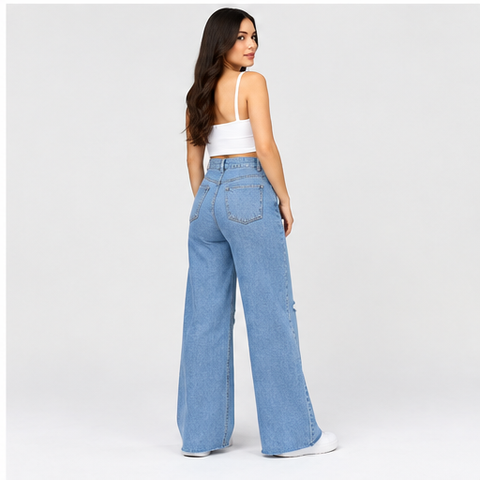 JEANS WIDE LEG